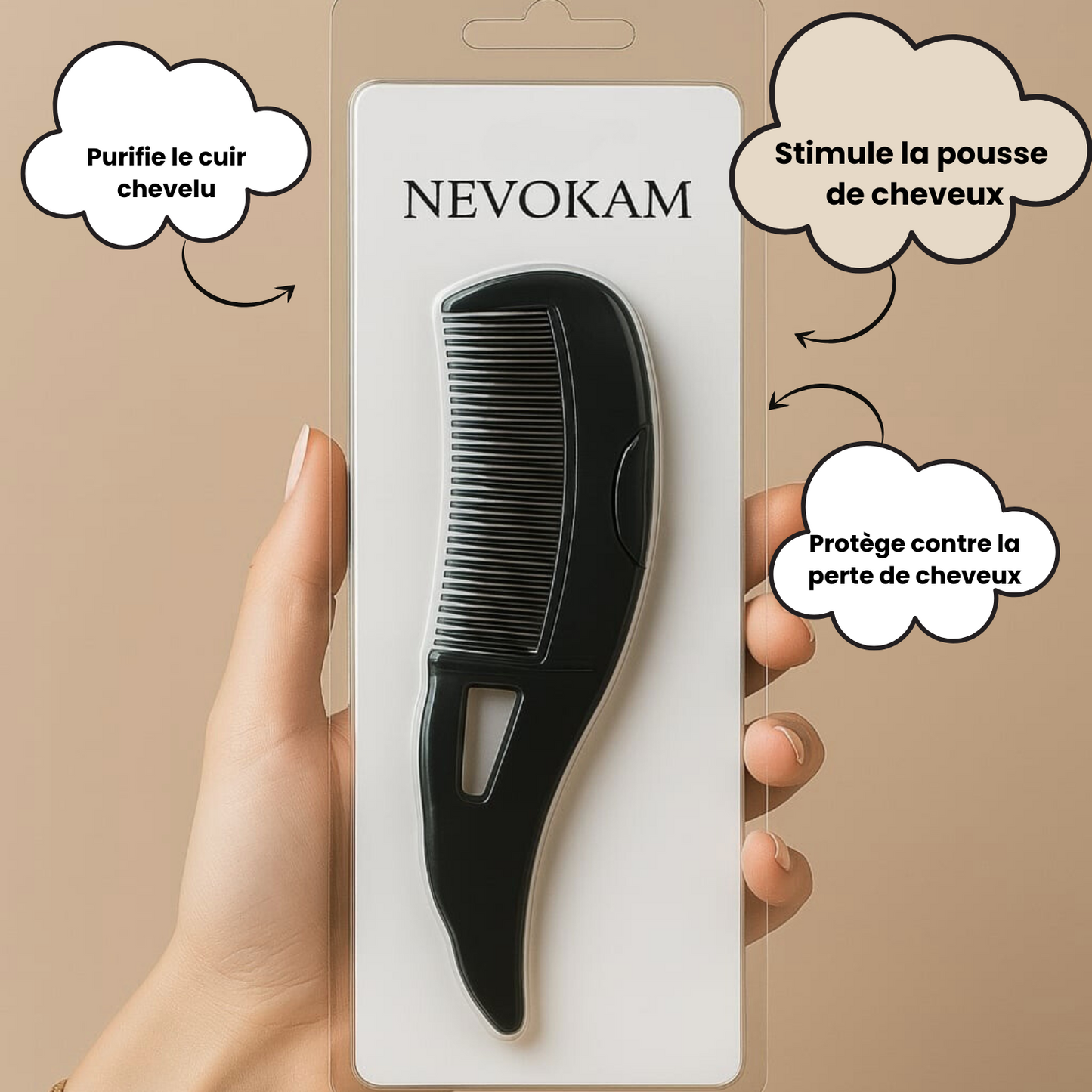 Peigne Détoxifiant Nevokam