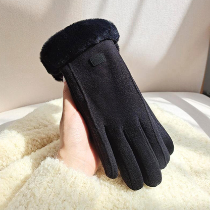 Gants d’hiver avec doublure polaire et doigts tactiles