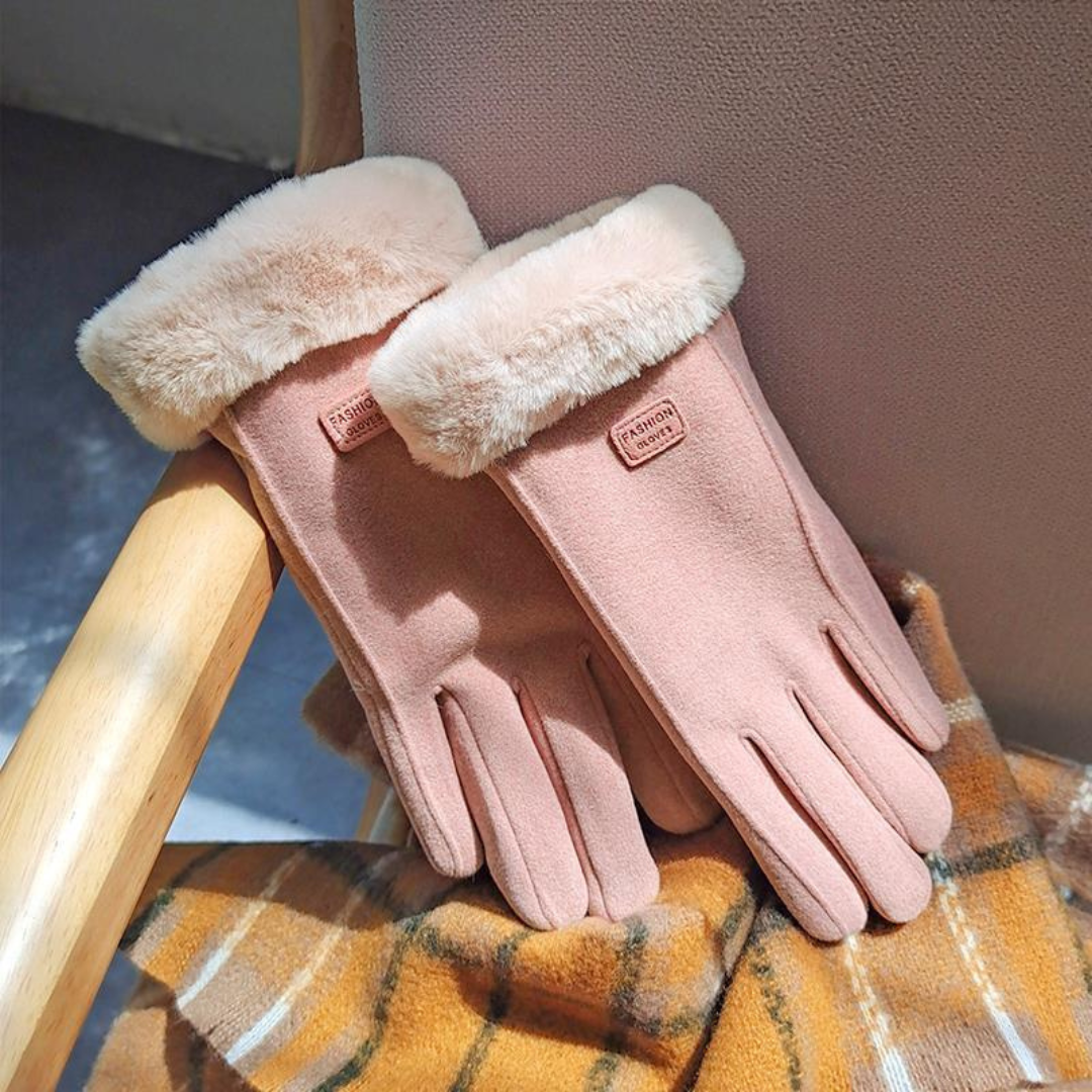 Gants d’hiver avec doublure polaire et doigts tactiles