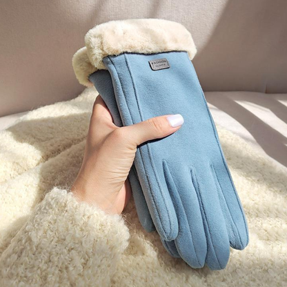 Gants d’hiver avec doublure polaire et doigts tactiles