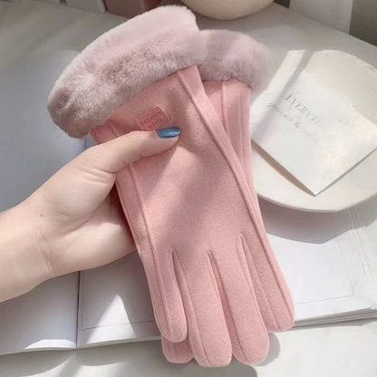 Gants d’hiver avec doublure polaire et doigts tactiles